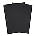 TruBind 8-1/2 x 11 Inches 12 Mil Sand Texture Polycovers - Pack of 100, Black (CSD12-ASBK)
