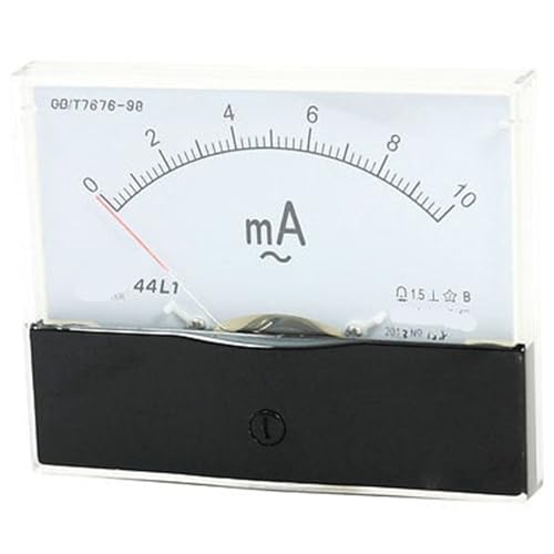 Ampèremètre AC 0-10 mA 44L1 pour stabiliser mesure faible intensité
