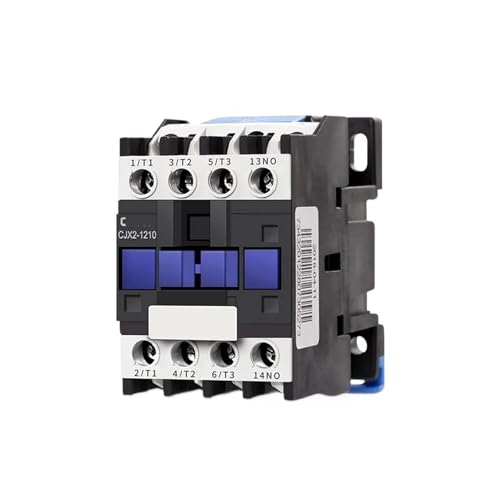 Contacteur CJX2-1210 avec contact auxiliaire intégré pour tableau électrique