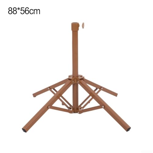 Support de parasol pliable réglable solide pour fixation de mât de drapeau - 6