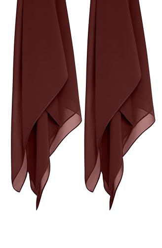 Image of Premium Georgette Hijab for Women, Lightweight and Breathable | 180x70 cm