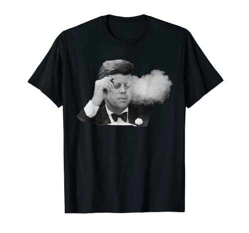 JFK John F Kennedy Fumador de cigarros Camiseta