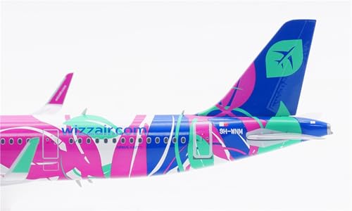 Modelo de avión Airbus A321NEO Wizz Air de aleación regalo ideal para amantes de la aviación 7