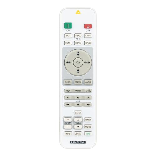 Image of AIDITIYMI Replaced Remote Controller fit for BenQ Digital Projector MH733 MX731 MW732 MW727 MU607 MU613 DX825ST DX808ST MX808ST MW809ST DX826ST MW826ST MX825ST NLMP24546