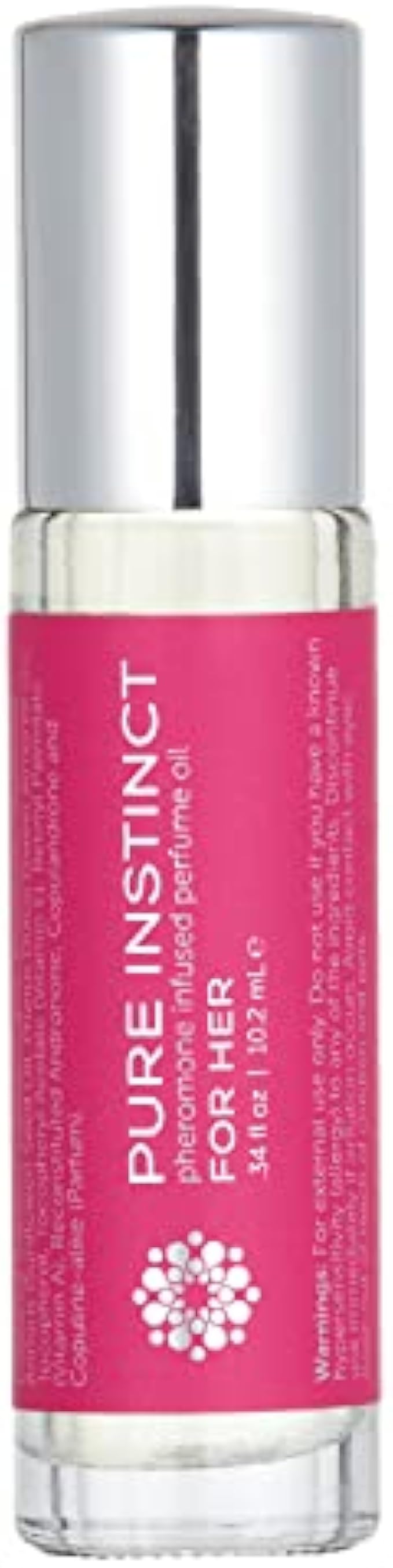 Pure Instinct Pheromone Perfume Oil for Her - Roll on 10.2 ml | 0.34 Fl. Oz