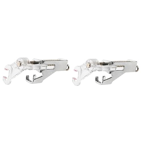 2 pcs Pie Prensatelas Quilting para Máquina de Coser miniatura 7