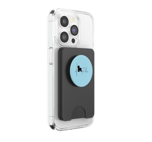 PopWallet Bichon Frise con MagSafe y tarjetero ECG para dueños de perros 4