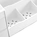 Uncluttered Designs Organizador de Maquillaje con Gavetas (Blanco)