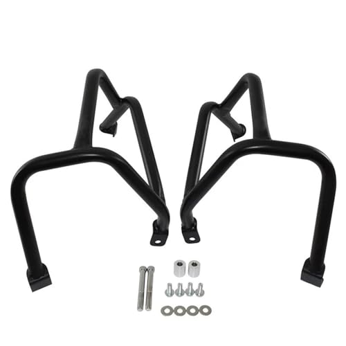 Crash bar pour Moto Guzzi V85TT de 2019 à 2022 noir mat