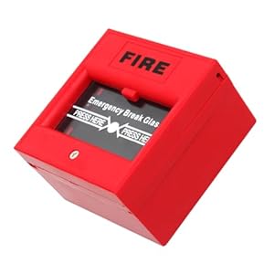 Veemoon 33LA13 Glasbruchmelder Feueralarm Box