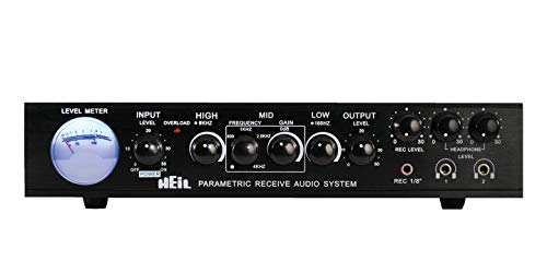 Heil Parametric Receive Audio System Equalizer (PRAS EQ) - State-of-The-Art Audio Processor for Amateur Radio, Shortwave, Commercial and CB Receivers