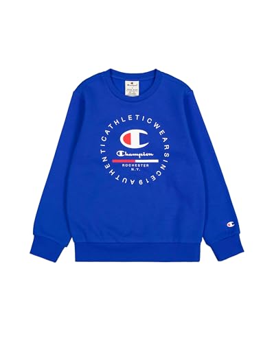 Legacy Graphic Shop B 306838 -Ultra-Light Soft Compact Powerblend Fleece Crewneck Felpa Profondo BAI 3-4 Anni bambino blu