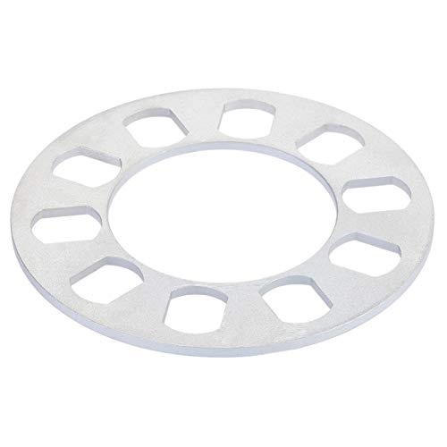 Sangmei Adaptador de espaçador de roda universal 5 orifício 5 mm Adaptador de roda de alumínio 5 ter