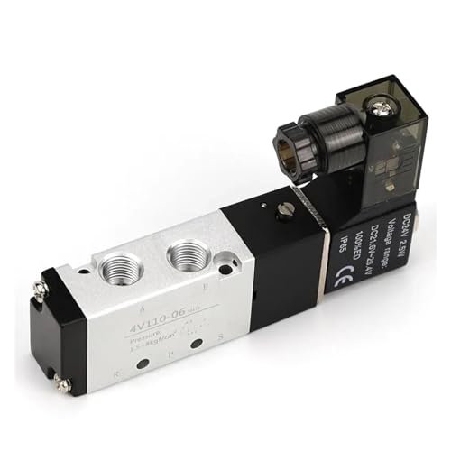 Électrovanne pneumatique 5 ports avec indicateur LED w SL601 stable