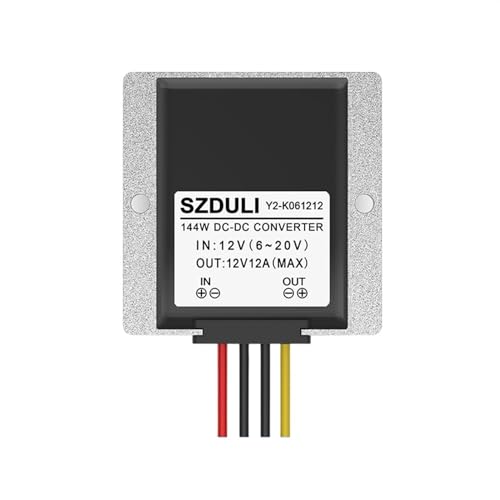 Régulateur d'alimentation 6-20V à 12V 12A pour stabiliser la tension de batterie