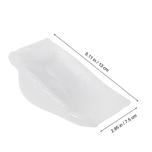 Image of Healifty Height Increase Soles Heels Sleeve Gel Heel Height Invisible Elevators Arch Support Pads Heel Protectors Cushion (5cm)