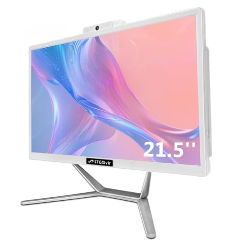 STGsivir Ordinateur de Bureau Tout-en-Un, écran 21.5