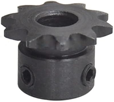 #25 Roller Chain Drive Sprocket 9T Bore 5mm Pitch 1/4" for #25H 04C Roller Chain #25-9T; Bore5mm