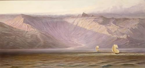 Toile Akrokeraunian Edward Lear pour Créer une Ambiance Voyage dans votre Bureau