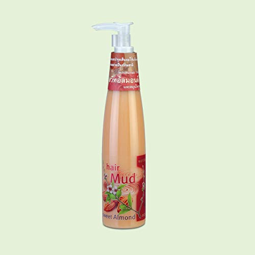 Wanthai Hair Mud Sweet Almond 210g. ว่านไทย Almond Hair Mud