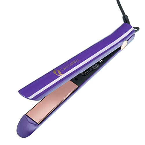 Plancha para cabello con placas de titanio 1 pulg miniatura 2