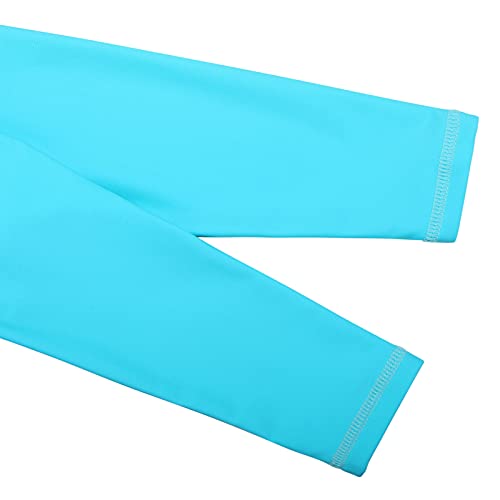 Xfgirls Girls One Piece Zip Sunsuit Upf 50+ Sun Protection Quick-Dry Swimsuit Green Fishscale, 3-4T #TOP4