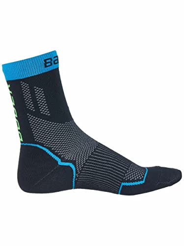 Bauer Hockey Performance Skate Sock (\'21), Low (Large), Black, 1059309 - Thumbnail 2