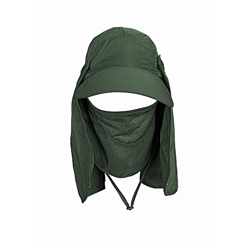 BONÉ ECHOLIFE LEGIONARIO COM MÁSCARA PROTECAO UV 40 VERDE