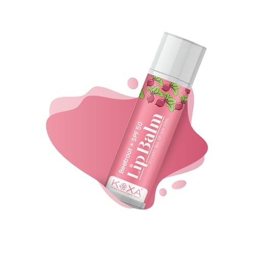 Image of Beetroot Lip Balm | Tinted Lip Care | For Dry & Chapped Lips | For Pigmented Lips | For Women & Men (Pack of 1, Stick Lip Balm), Red
