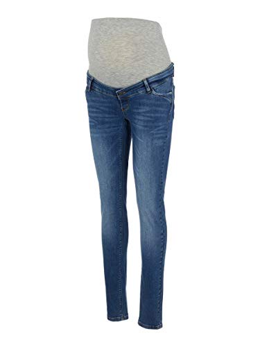 Preisvergleich Produktbild MLSAVANNA Slim Jeans A. Medium Blue Denim 30 / "34