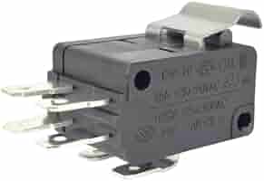 Amazon.com: 1-Pack DV-16 Micro Switch - 16A 250VAC 6-Pin