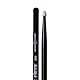 Vic Firth 5B American Hickory Wood Tip Drumstick Black Finish