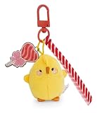 NICI 62777 - Colgante para Bolso Molang PIU PIU, 4 cm, Amarillo, Adorable Accesorio de Peluche y Dulce Llavero para Bolso, Mochila y Coche