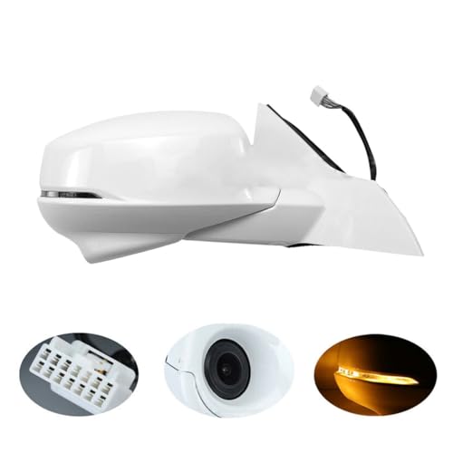 Right Passenger Side Mirror For 2013-2015 Honda Accord w/Power Glass Heated by Bayyee - Used condition - Image 2