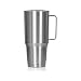 X-PAC by Maxam Double Vacuum Wall Stainless Steel Tumbler with Lid, 64 Ounce, Stainless Steel With Handle