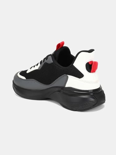 Image of hummel Blaze Lace Up Sports Shoes for Men with Lightweight TPR Sole Comfortable Breathable and Slip Resitant Ideal for Running Walking Gym Trekking Hiking