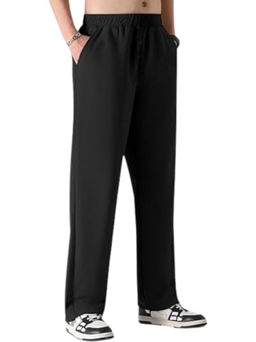 Image of GRECIILOOKS Men's Loose Mid Rise Regular | Sports Stylish Track Pant | Trouser (Available in Plus Size)