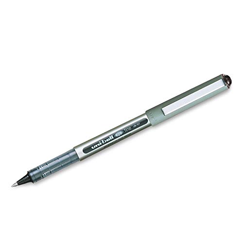Image of uni-ball Eye UB157 0.7 mm Roller Ball Pens, Black Ink, Pack of 3