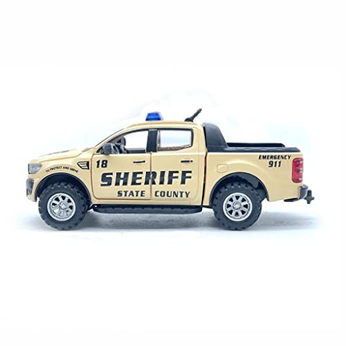 Image of Amisha Gift Gallery Police Car Toys for Kids Emargency Cars Toy Model Pull Back Action Openable Gate 4x4 Truck Car Toys for Kids | Toy Vehicles Colour as Per Availability