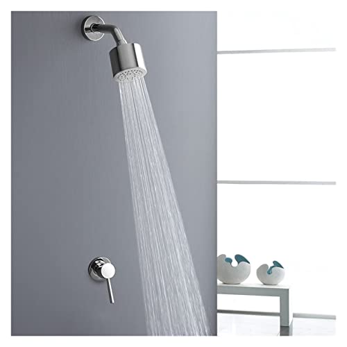 Ensemble de douche de bain encastré pour optimiser l'espace douche