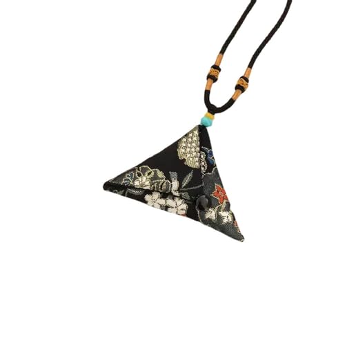 Bolsa protectora triangular bordada vacía miniatura 1