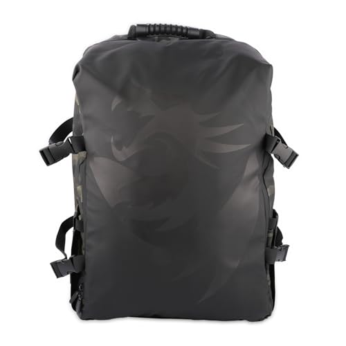 Mochila Gamer Redragon Beowulf Preto Camuflado Notebooks até 17.3” Zippers Resistentes a Água GB-96