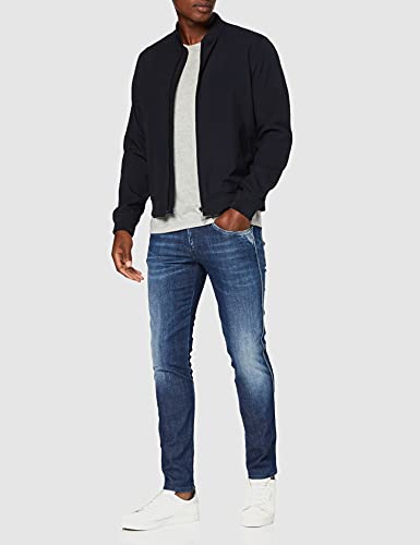 REPLAY Anbass Jeans, Dark Blue 437, 28W / 32L Uomo...