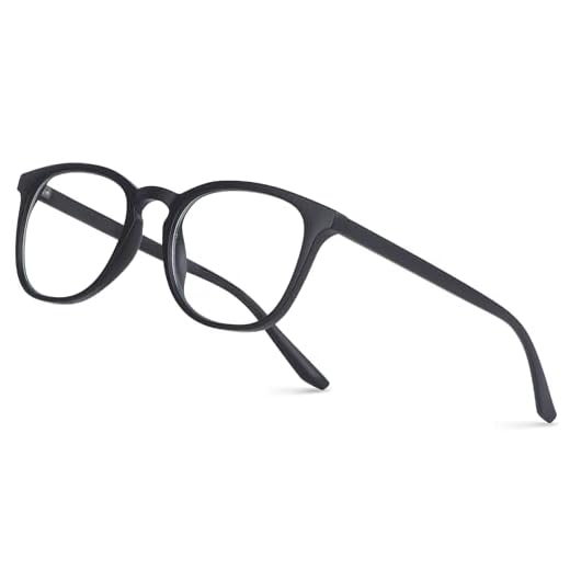 Vimbloom Lunette Anti Lumiere Bleue Lunettes Transparente Anti Fatigue Oculair Anti UV Blue Light Glasses pour Hommes Femmes Filtre Gaming PC