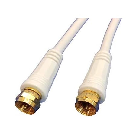 Amazon Co Jp アンテナケーブル 両側f型接栓1m 家電 カメラ