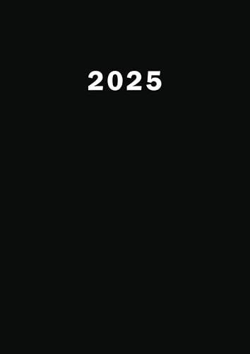 2025: Agenda 2025 giornaliera A4 | da Gennaio a Dicembre 2025 | 1 pagina per giorno | con orari 07:00 To 22:00 | Pianificatore 12 mesi | Colore nero