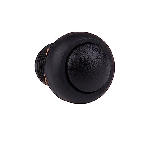 Micro-interrupteur étanche IP67 12mm autobloquant et momentané rouge pour circuit - 3