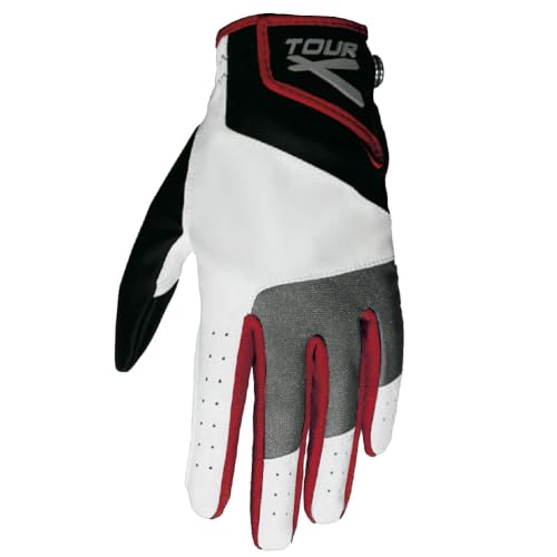 Tour X Juniors Junior Golf Glove - White - MD RH Glove (LH Golfer)