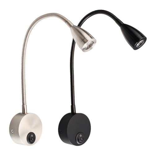 Lámpara de cabecera LED para evitar fatiga visual con iluminación de enfoque ajustable 3