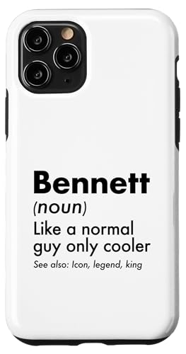 Bennett Like A Normal Guy Only Cooler Legend King �t�@�[�X�g�l�[�� �X�}�z�P�[�X iPhone 11 Pro �p